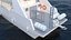 3D model Excursion Boat White
