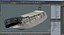3D model Excursion Boat White
