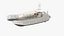 3D model Excursion Boat White