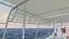 3D model Excursion Boat White