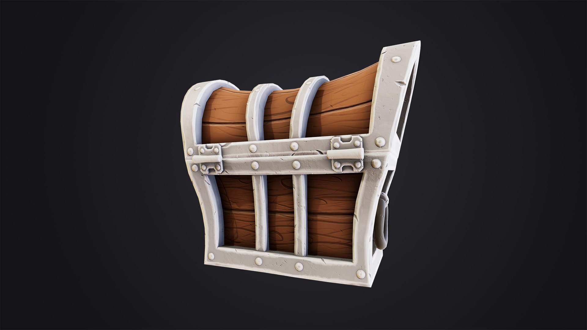 3D Stylized Chest - TurboSquid 1713000
