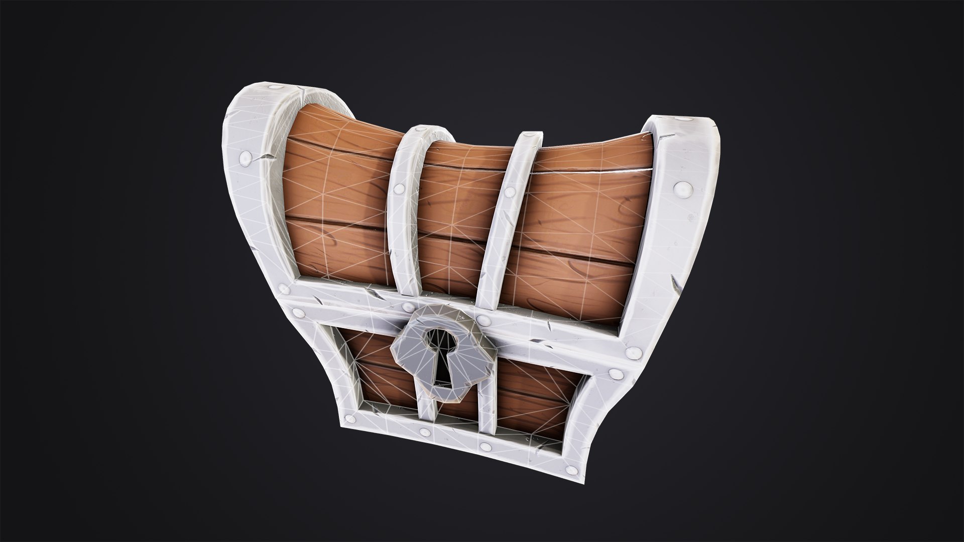 3D Stylized Chest - TurboSquid 1713000