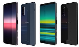 3D sony xperia 5 ii model