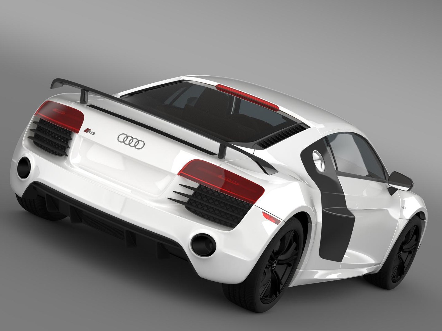 Audi R8 Competition 2015 3ds
