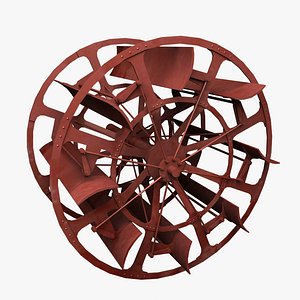 3D paddle wheel