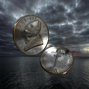 vatican medal 3D model