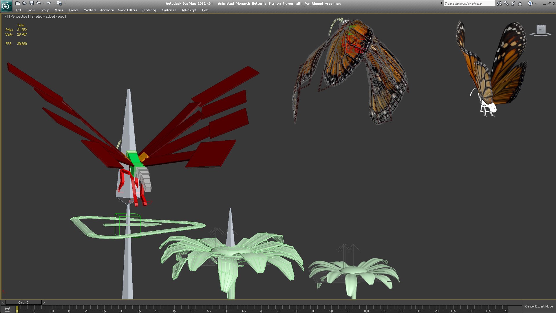 monarch butterfly sits flower 3D model https://p.turbosquid.com/ts-thumb/rc/aRyRXR/ejEBpUsR/animatedmonarchbutterflysitsonflowerwithfurriggedmb3dmodel018/jpg/1573177785/1920x1080/fit_q87/ce4452b396f7812c65a2ff0720a601211b86130c/animatedmonarchbutterflysitsonflowerwithfurriggedmb3dmodel018.jpg