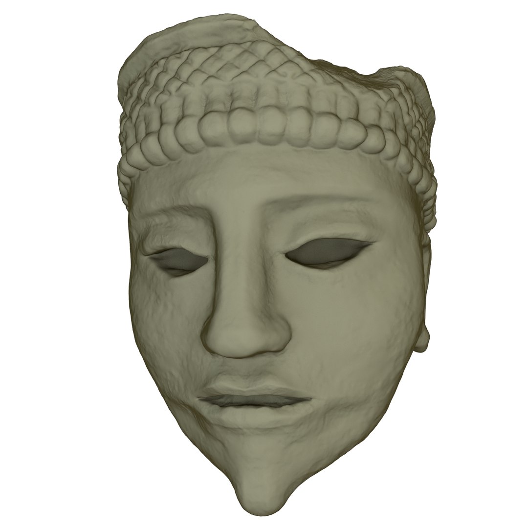 Mayan Face Sculpture 3d 3ds