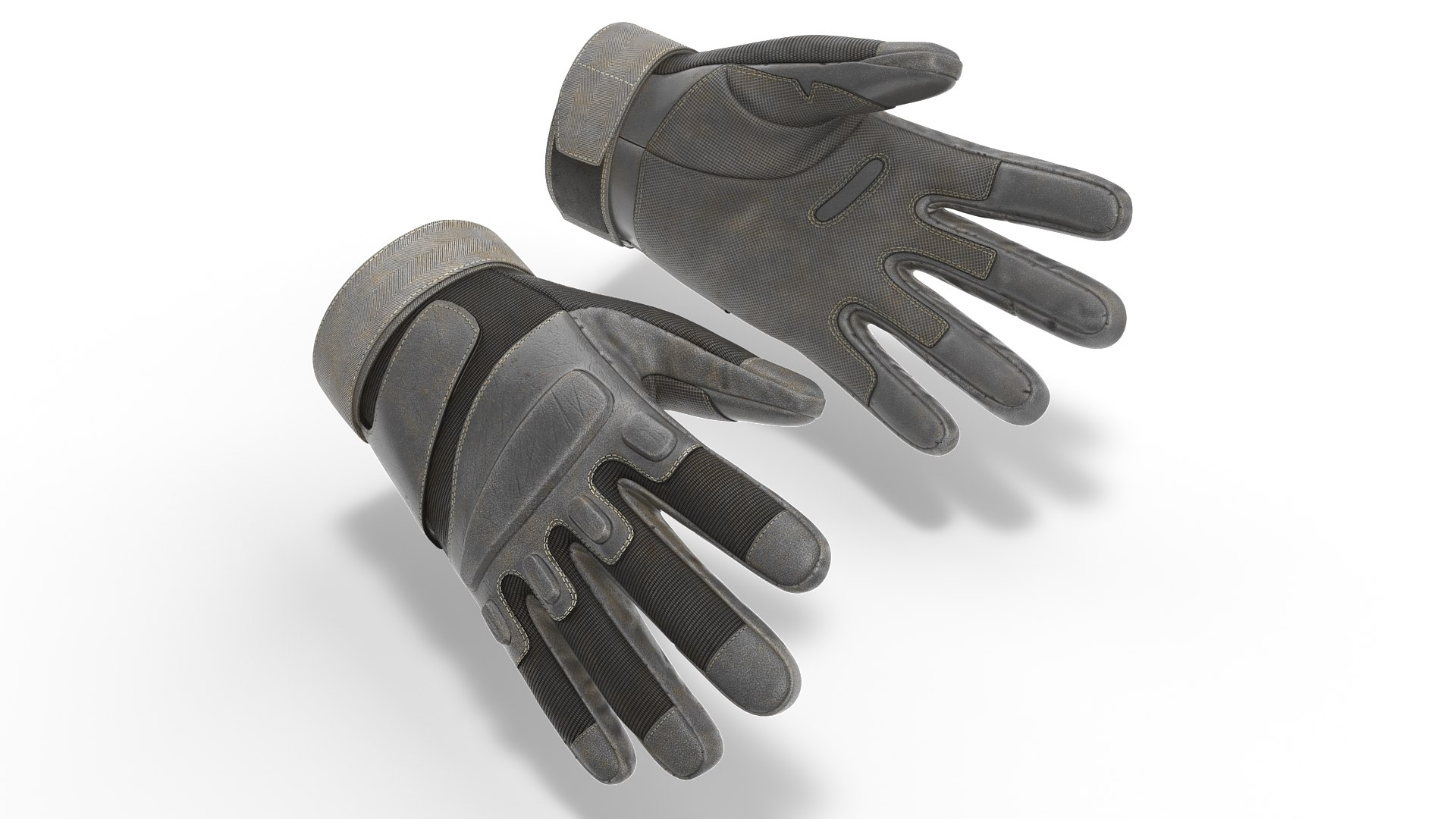 Tactical Gloves Pair 3D Model - TurboSquid 2212262