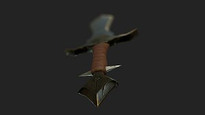 medieval fantasy sword model