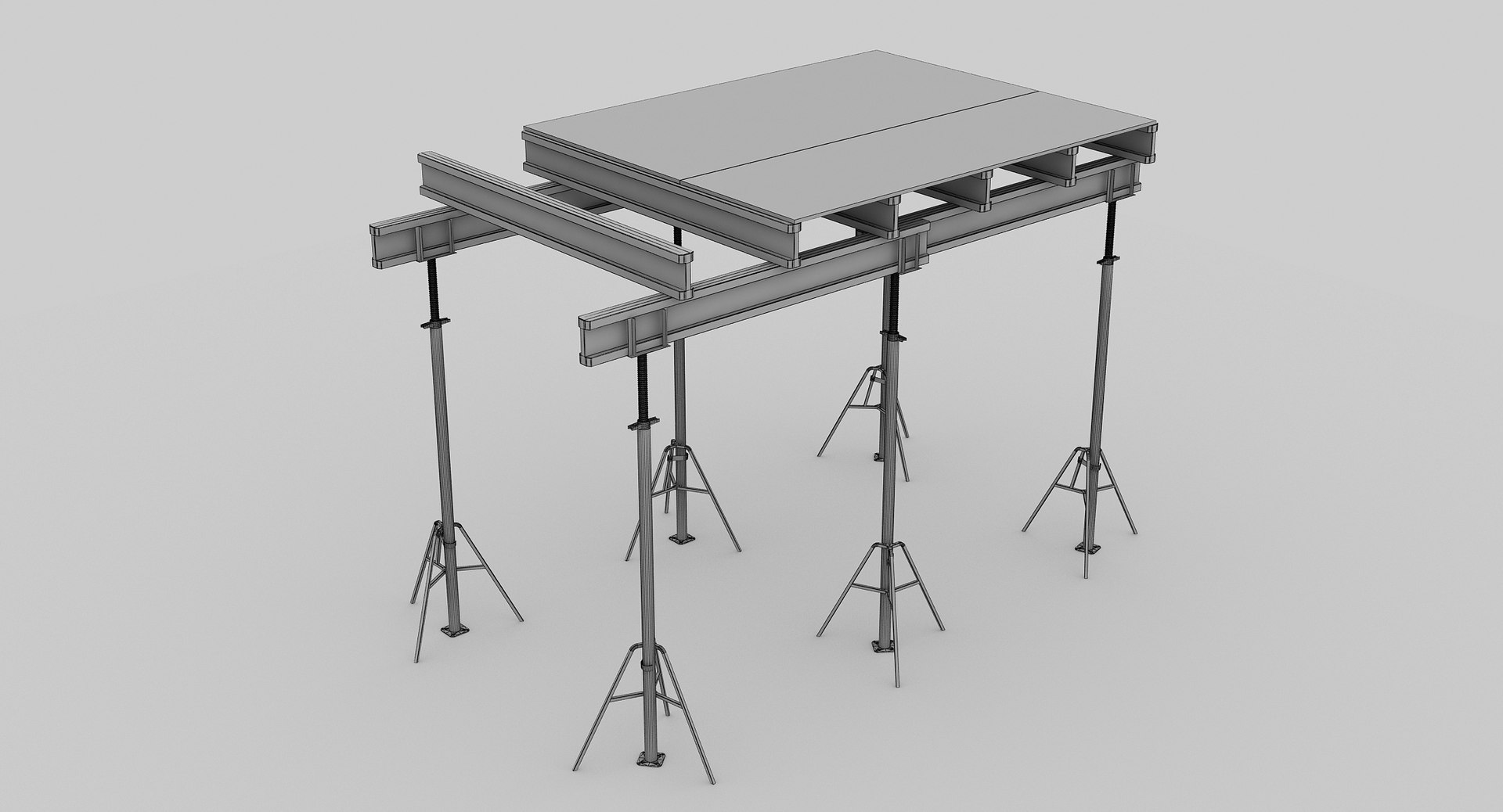 Horizontal Formwork 2 3D Model - TurboSquid 1180737