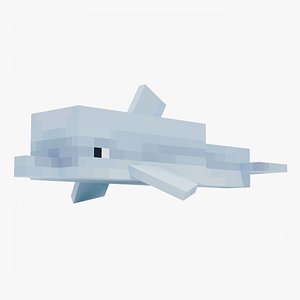 3D model Dolphin - Minecraft