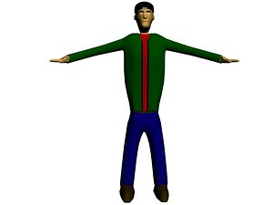 free max model character