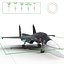3D rigged russian military aircrafts model