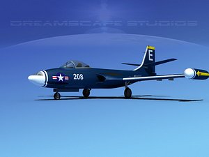 McDonnell F2H2 Banshee V06 Navy