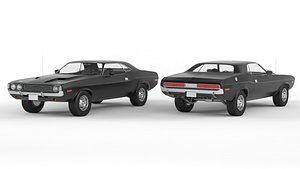 3D model Dodge Challenger Toy Car