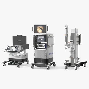 Soft Tissue Surgical Robot Medtronic Rigged