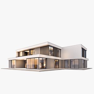 modern house villa