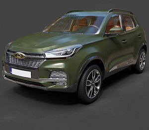 Chery Tiggo 4 RU-spec - High-Poly 3D Model