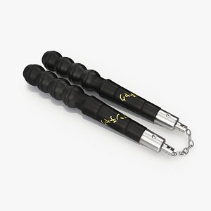 nunchaku nun 3d model