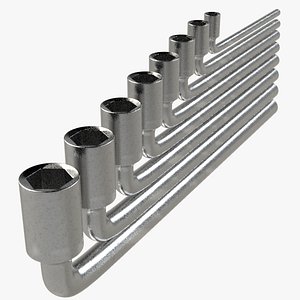 L-Shaped Lug-Wrench Set