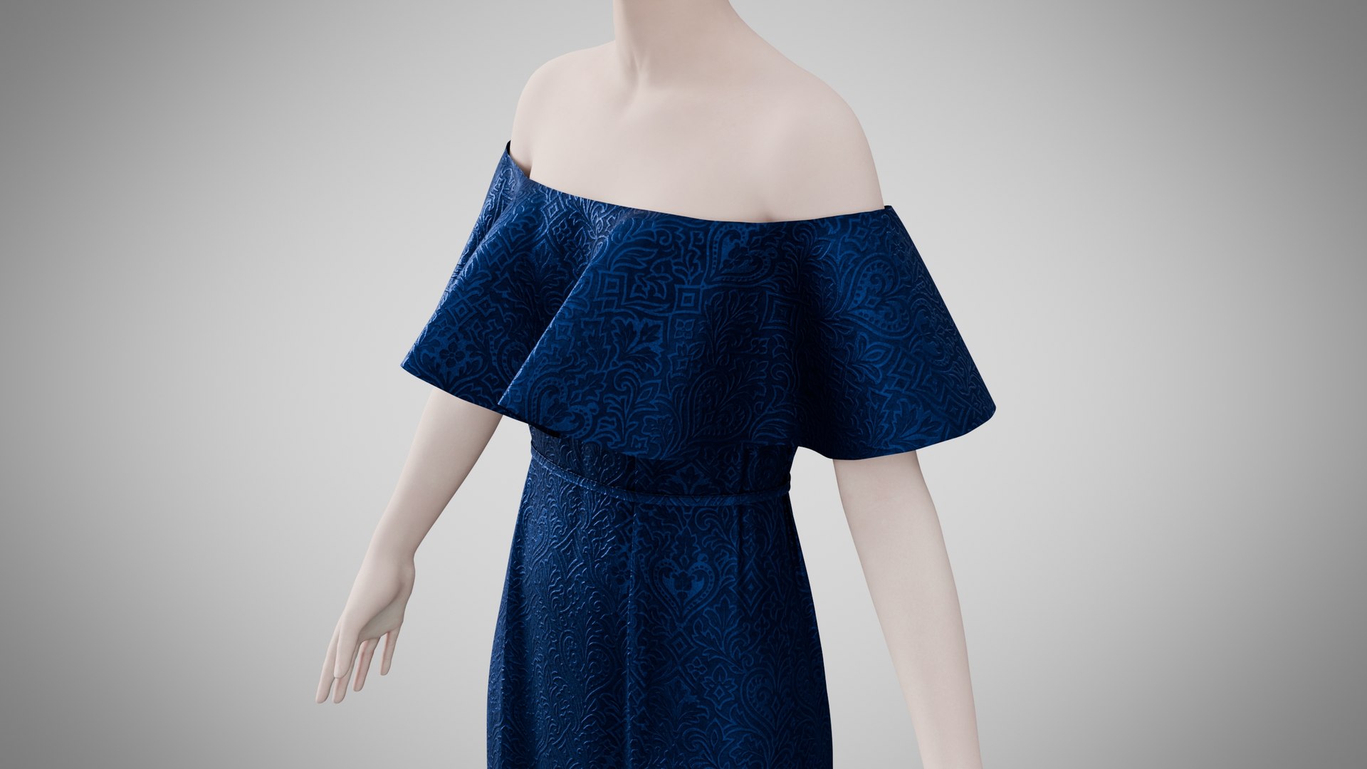 Dress 18 Indigo Velvet With Design 3D model https://p.turbosquid.com/ts-thumb/rc/zQaxE0/kL/4/jpg/1758794709/1920x1080/fit_q87/199c995324ab9d82119810d5906c808c5cddaa50/4.jpg