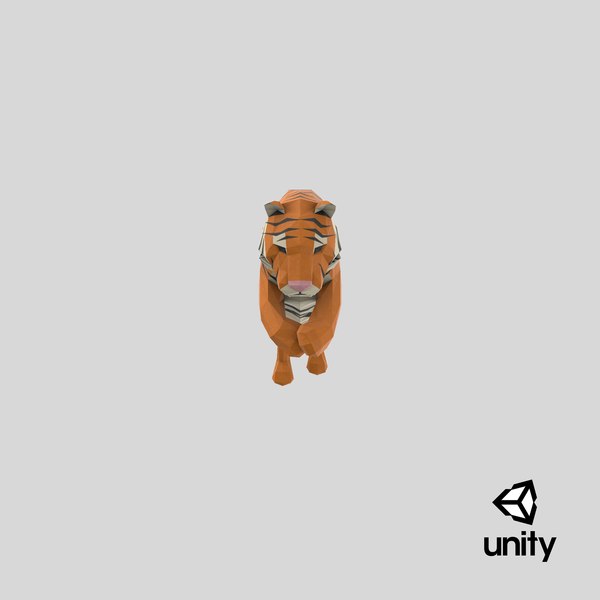 3D model tiger---jumping - TurboSquid 1225936