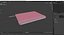Stationary Notebook with Bookmark Pink