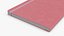 Stationary Notebook with Bookmark Pink