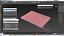 Stationary Notebook with Bookmark Pink