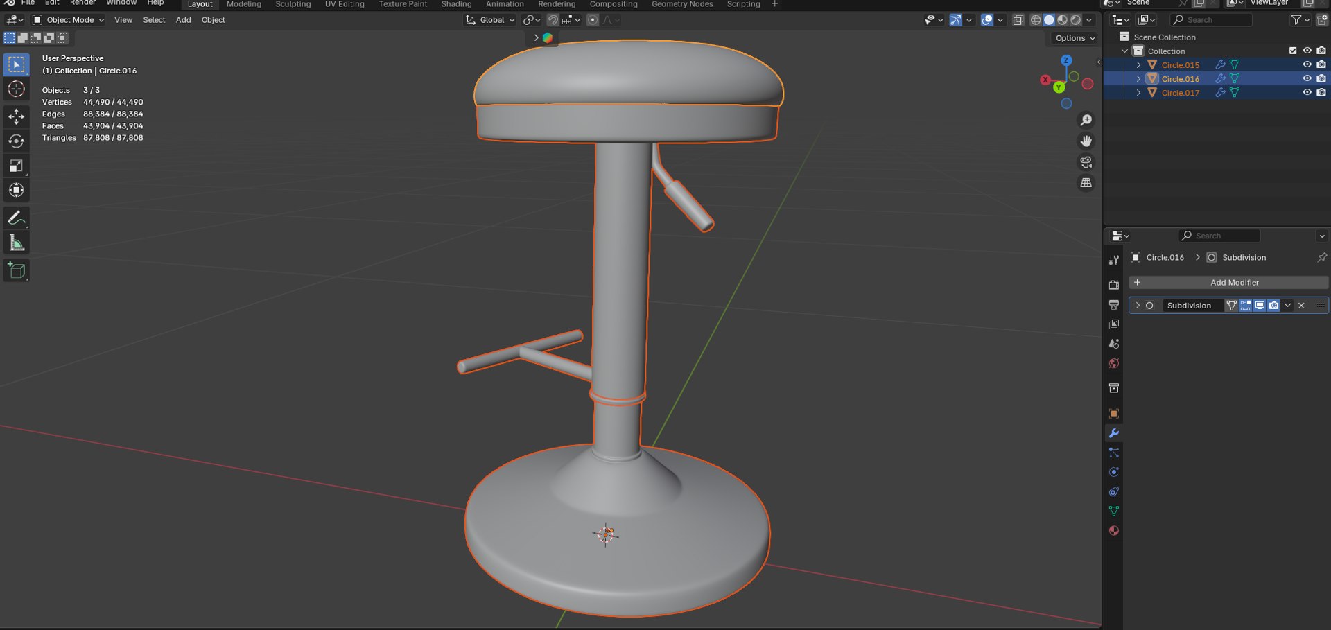 Bar stool model https://p.turbosquid.com/ts-thumb/rd/9uC2tD/Jy/17/png/1756364011/1920x1080/fit_q87/2a3c3c317ce4c5717bfb84803f7f4c0b50b7a528/17.jpg