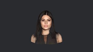 Kylie Jenner- Realistic bust head ready 3d Model 3D model