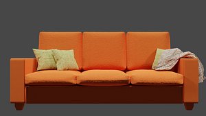 A sofa furniture set