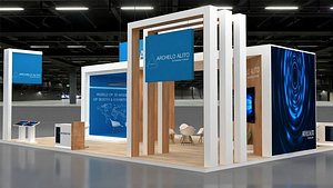3D 3D Exhibition Stall