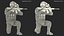 Soldier in Green Camo with Night Vision Aiming Fur
