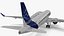 Airbus A220 with Passenger Steps