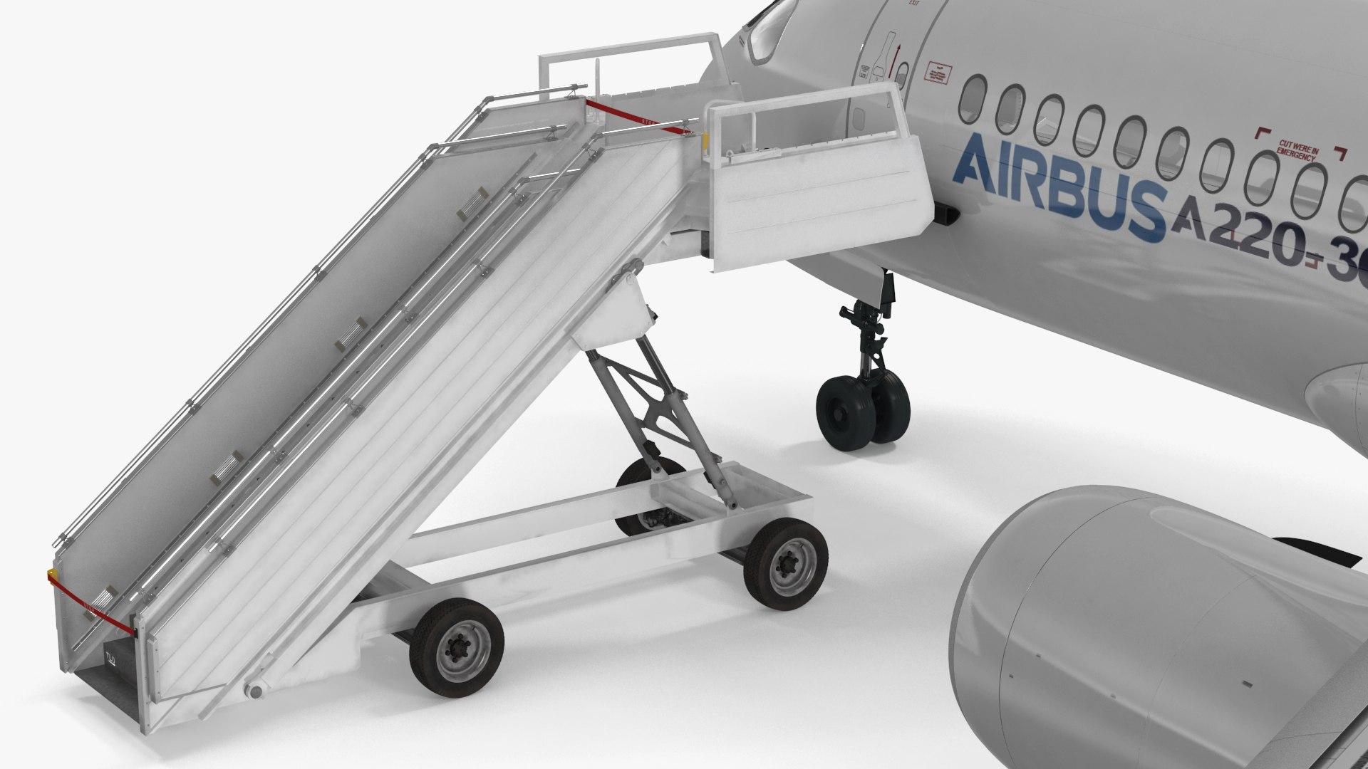 Airbus A220 with Passenger Steps model https://p.turbosquid.com/ts-thumb/rd/PiyG1h/8a/airbusa220withpassengersteps3dsmodel034/jpg/1698358095/1920x1080/fit_q87/399124b21dc17a244c697d05fb191f761f1a1f97/airbusa220withpassengersteps3dsmodel034.jpg