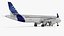 Airbus A220 with Passenger Steps