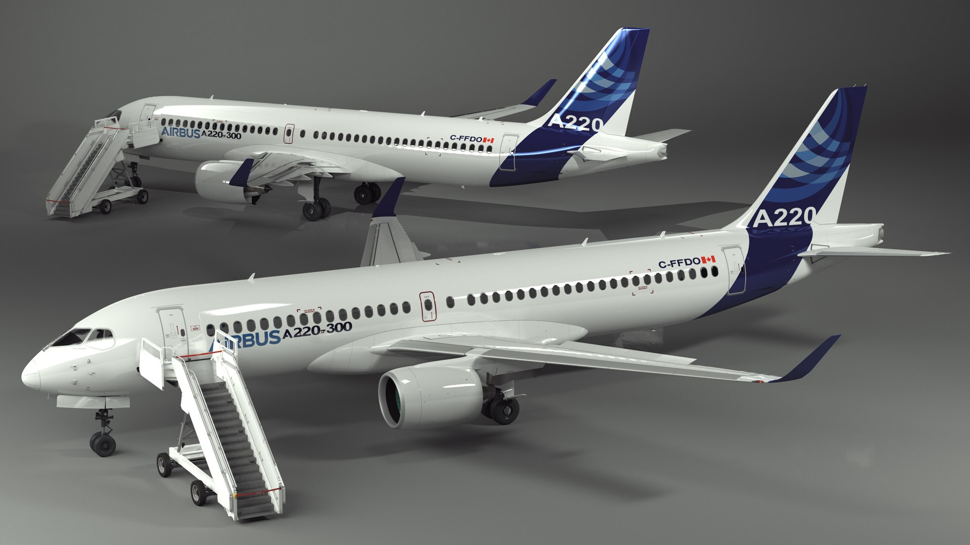 Airbus A220 with Passenger Steps model https://p.turbosquid.com/ts-thumb/rd/PiyG1h/RR/airbusa220withpassengersteps3dsmodel015/jpg/1698358008/1920x1080/fit_q87/24507d63f0f5b2b2014053344371888fb6cb0ddd/airbusa220withpassengersteps3dsmodel015.jpg