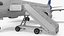 Airbus A220 with Passenger Steps