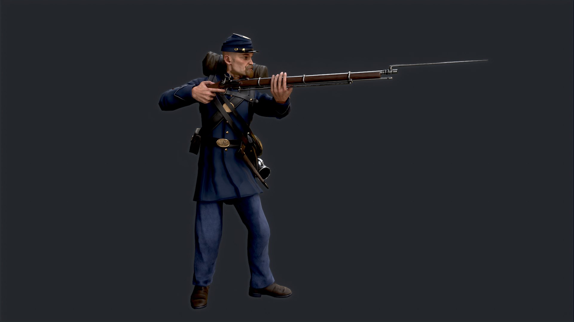 Soldier 1 Model TurboSquid 2136865