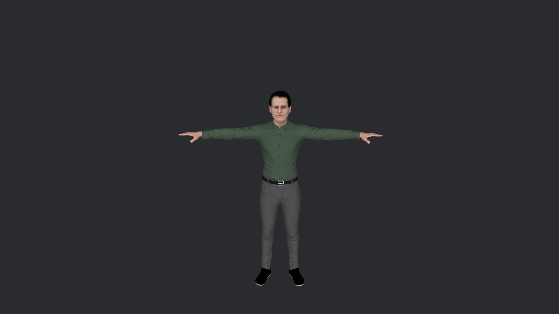 3D Paul Newman Hyper Realistic Full Body Fully Rigged 3D Character ...