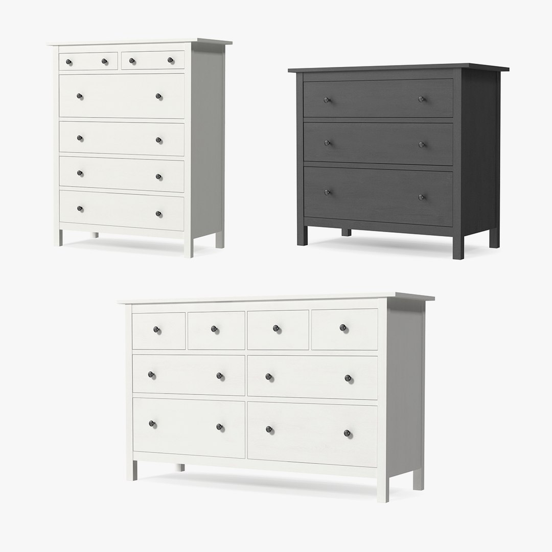 Ikea Furnishings Collection 3D model preview