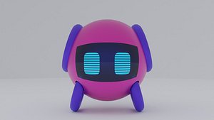 Cute robot model