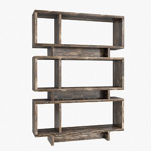 Tierd Bookcase Beige