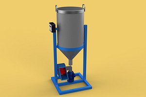 DUAL DIRECTIONAL FISH FEEDER CENTRIFUGAL SPREADER ROTARY AUTOMATIC