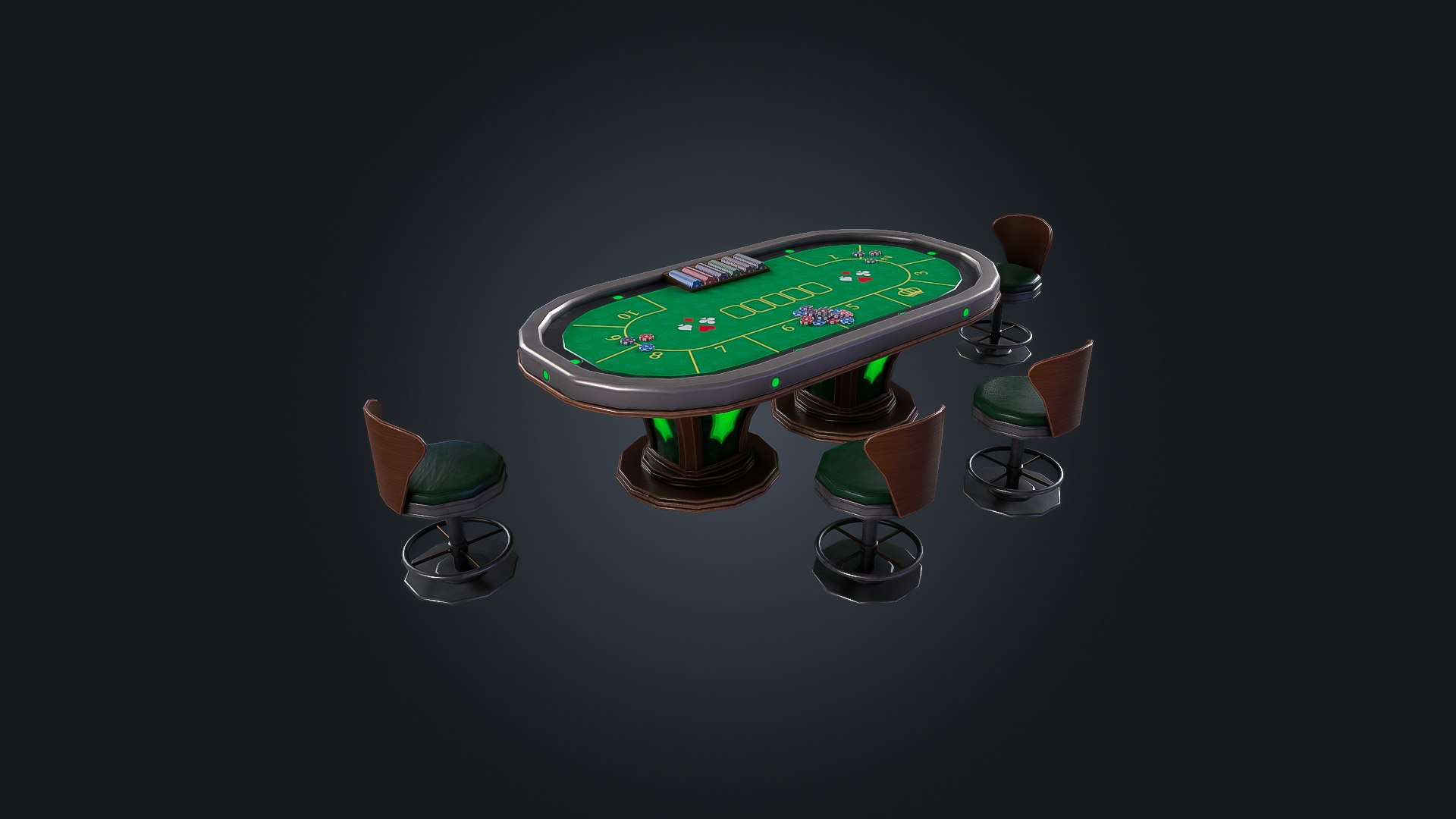 Poker Table 3D https://p.turbosquid.com/ts-thumb/rd/cLBsCW/De/img_4/jpg/1783538119/1920x1080/fit_q87/28d678e3a1904f335229efb455f681e4fb38046c/img_4.jpg