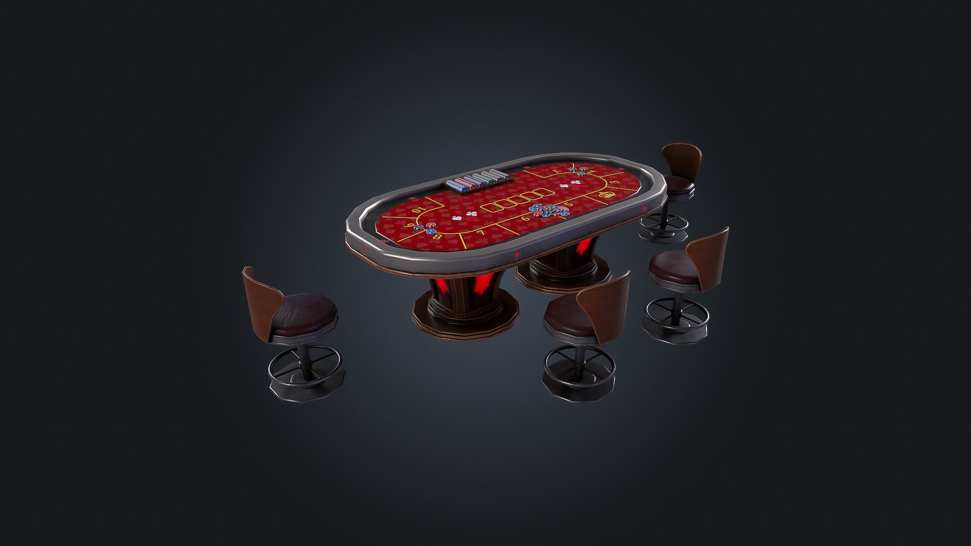 Poker Table 3D https://p.turbosquid.com/ts-thumb/rd/cLBsCW/X2/img_6/jpg/1783538121/1920x1080/fit_q87/b529fdb39237f01a0a358478a2d0f82f3ccb058d/img_6.jpg