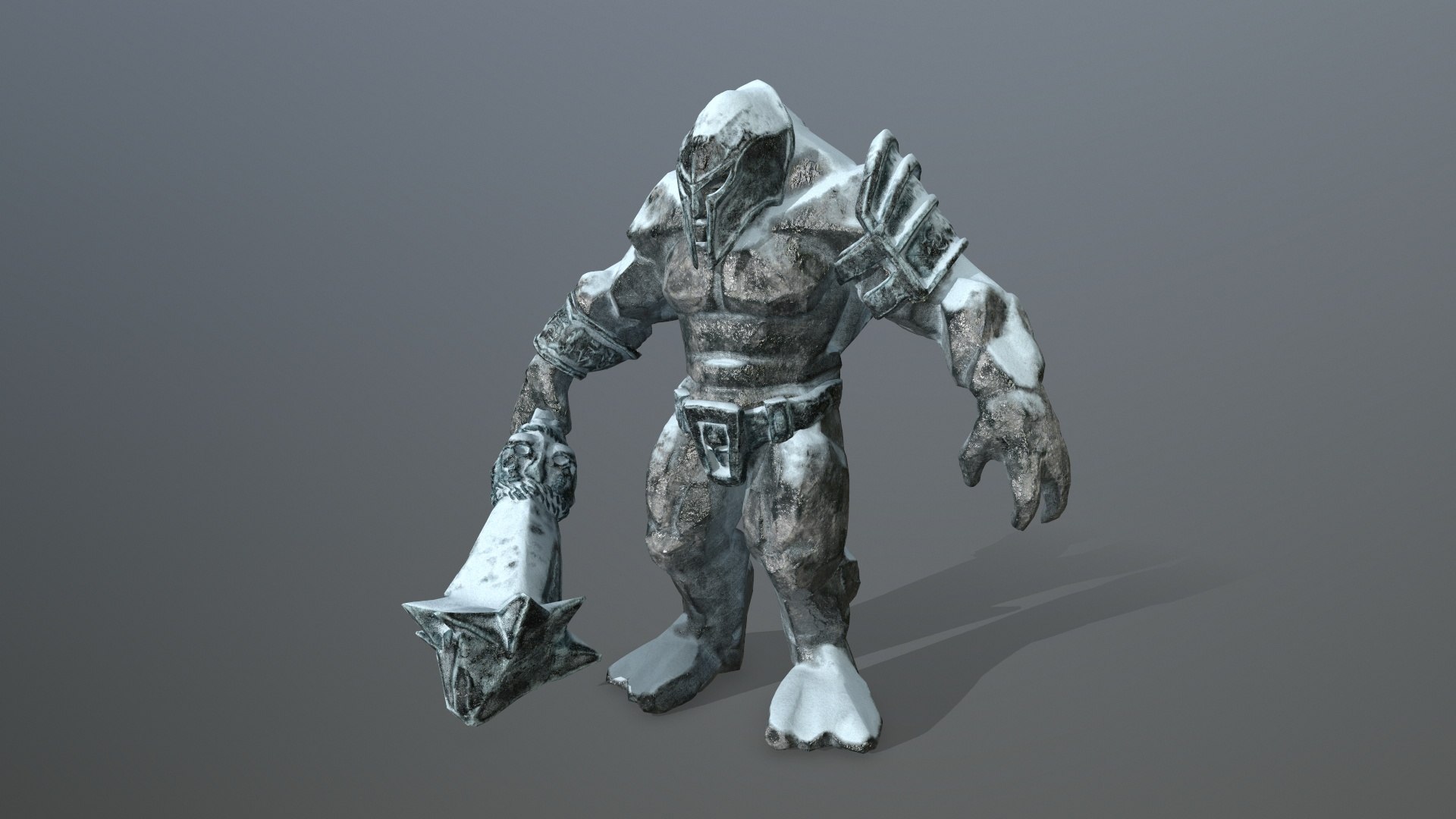 Snow Monster 3D Model - TurboSquid 1915722