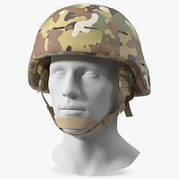 Advanced Combat Helmet Yellow Camo
